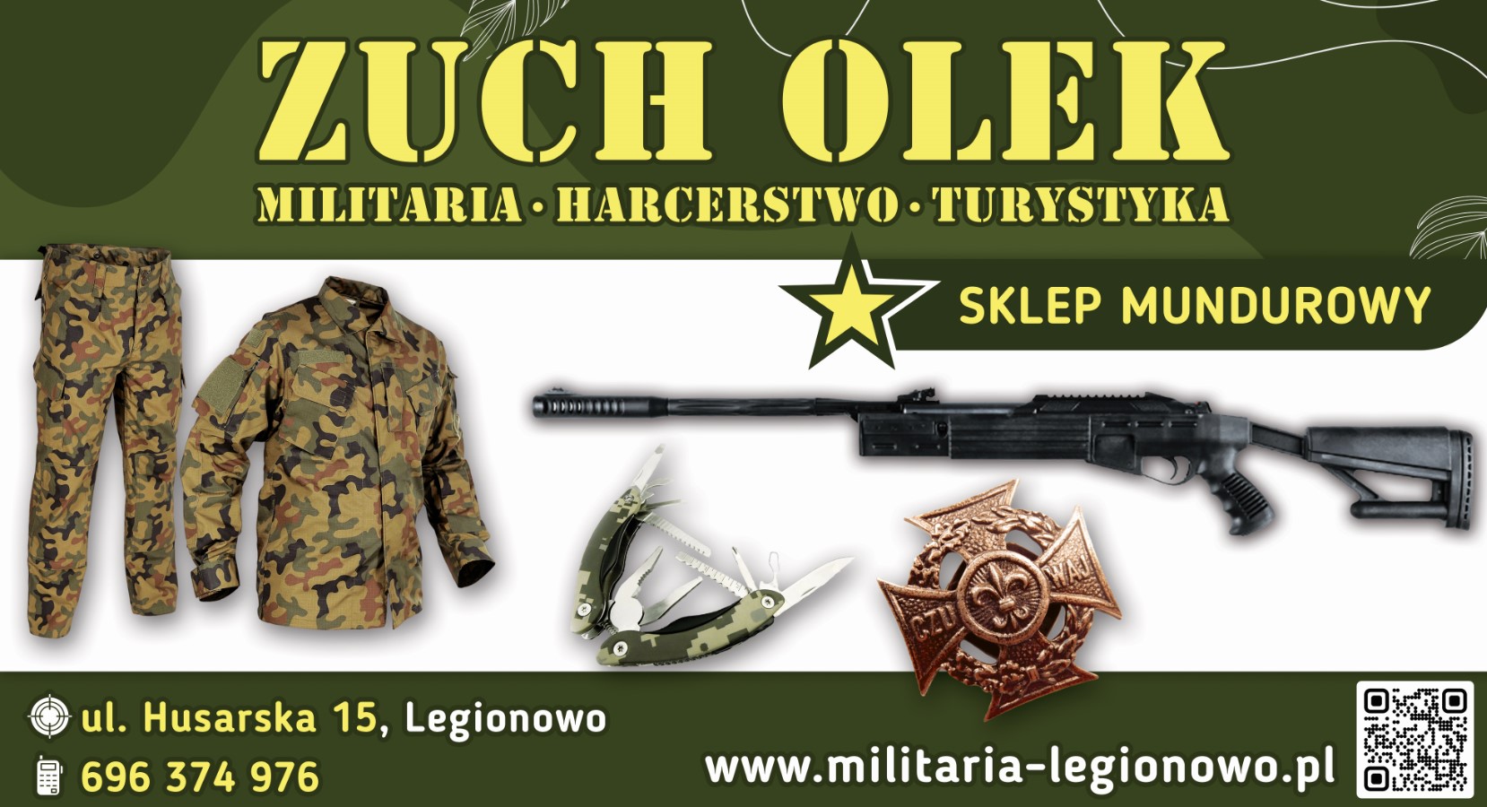 ZUCH OLEK - umundurowanie LEGIONOWO militaria LEGIONOWO